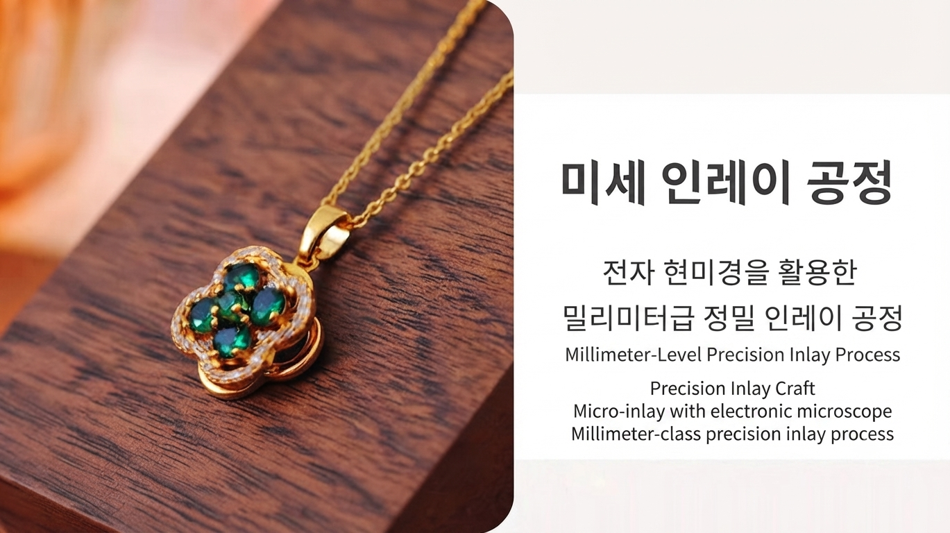 LILY 18K Gold Plated Clover Necklace — Special Zirconia Pendant Women's Jewelry